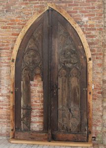 Abb. 5: Nikolaikirche Anklam, Historisches Nordportal (Außenseite)