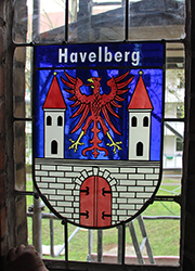 Nikolaikirche Anklam, Hanse-Wappenfenster von Hsvelberg (*2016)