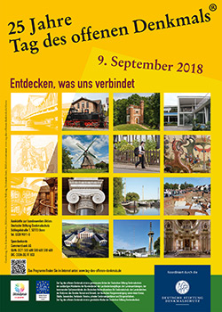 Plakat: Tag des offenen Denkmals 2018