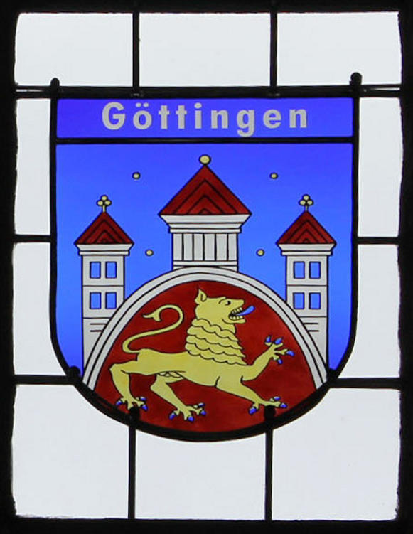 Wappenfenster von Göttingen, Deutschland
