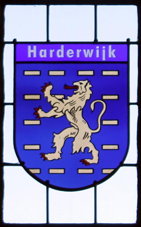 Wappenfenster von Harderwijk, Niederlande