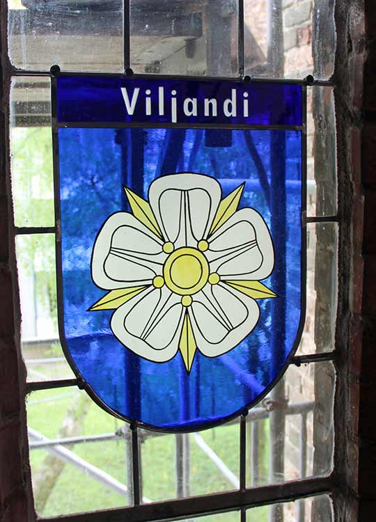 Wappenfenster von Viljandi, Estland