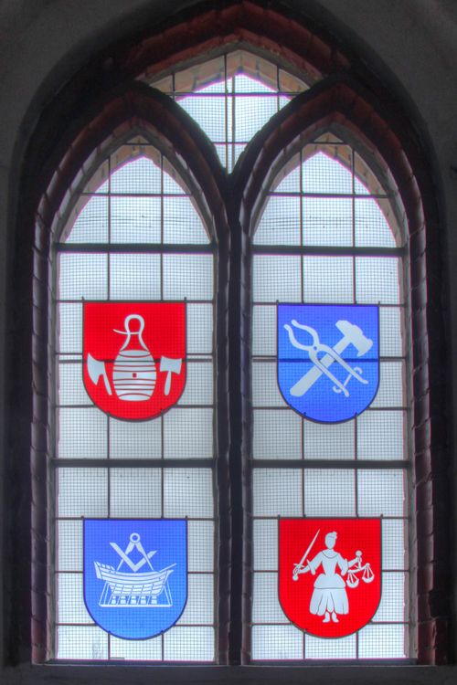 Wappen der Partnerstädte und -gemeinden